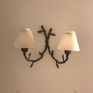 Wrought Iron Candle Sconce